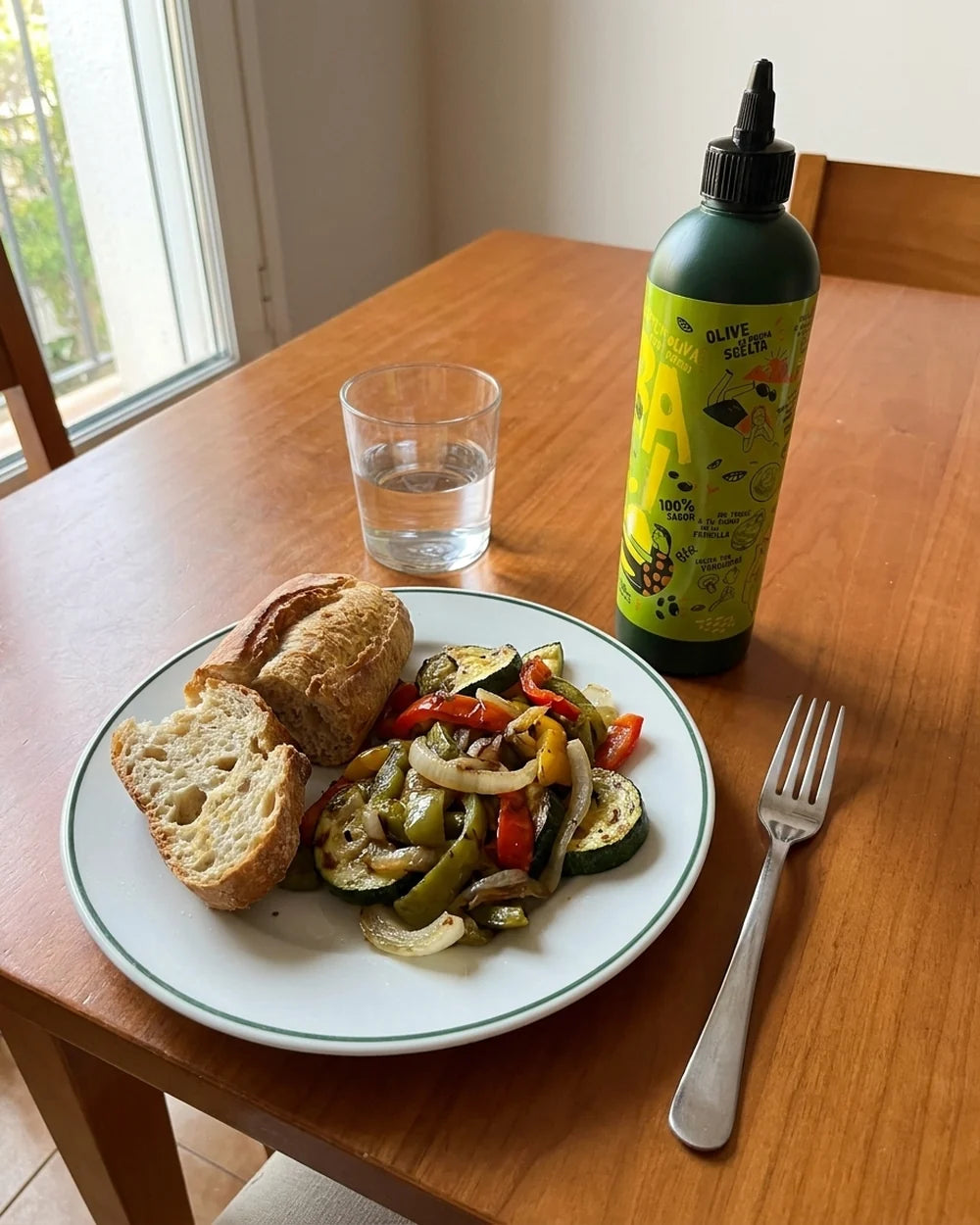 BACIO en la mesa
